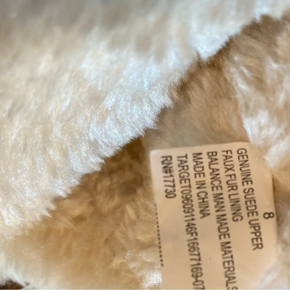 Cozy Tan Boots Lines with Fleece